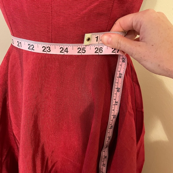 Trashy Diva Lena Ribbed Rayon Crimson siz 02 NWT Black beading halter neck - Picture 8 of 10